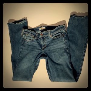 Hollister distressed skinny jeans
